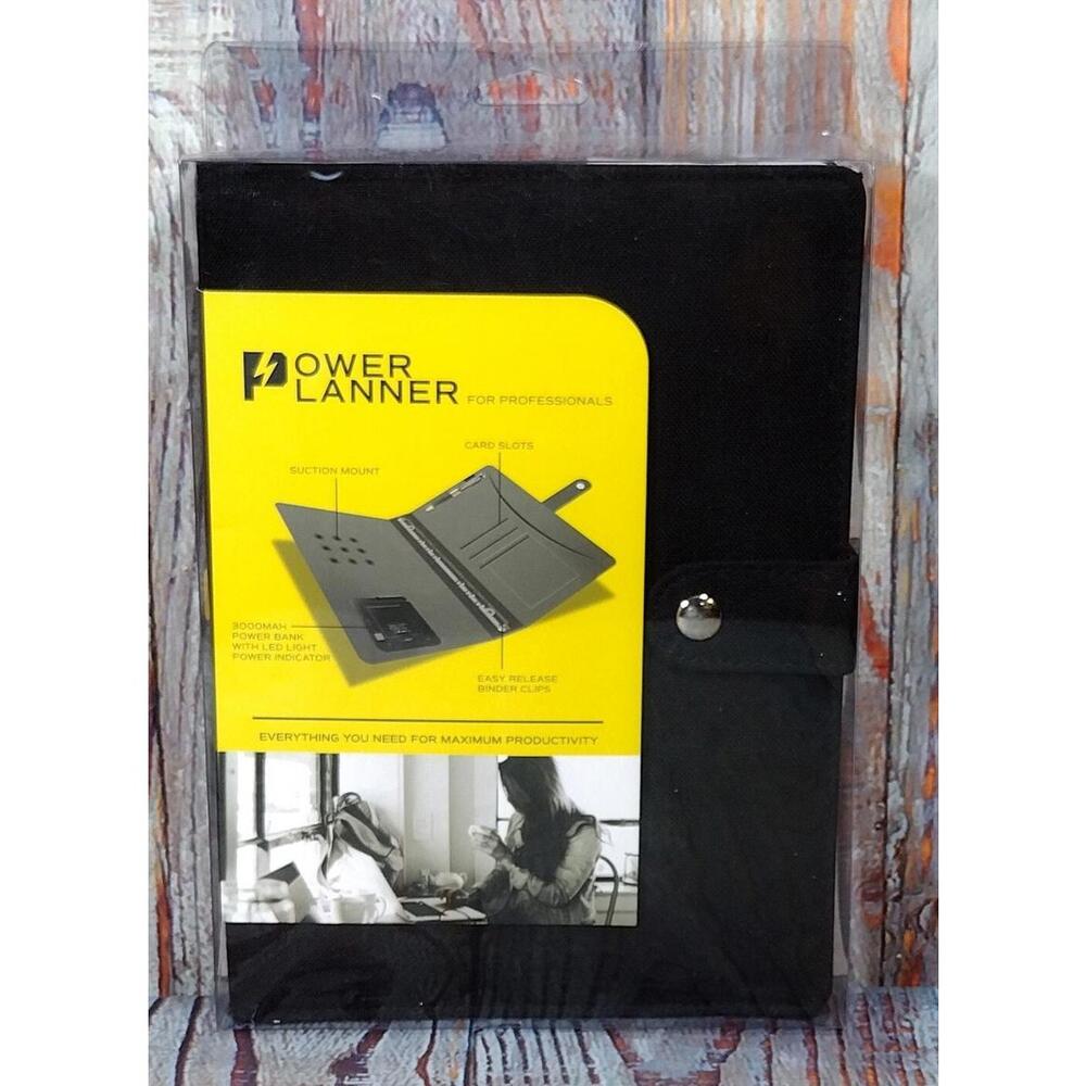 Power Planner for Professionals with‎ Built-in Power Bank